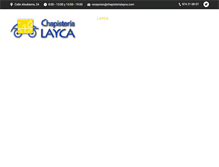 Tablet Screenshot of chapisterialayca.com